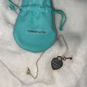 Tiffany & Co Return to Tiffany Heart Tag Key Pendant